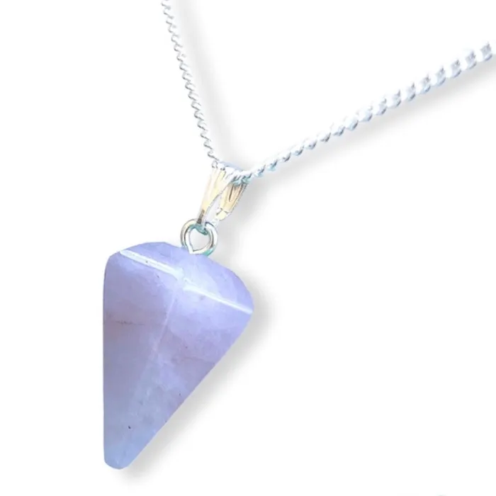 Magic Crystals Necklaces Rose Quartz Stone Pendant Necklace