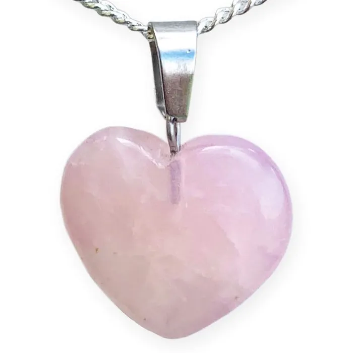 Magic Crystals Necklaces Rose Quartz Stone Pendant Necklace