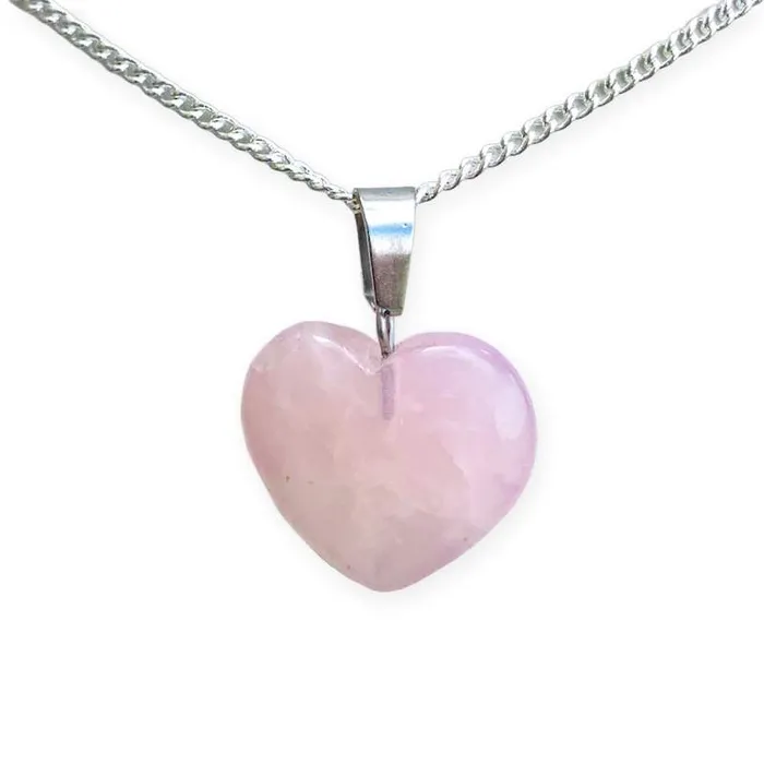 Magic Crystals Necklaces Rose Quartz Stone Pendant Necklace