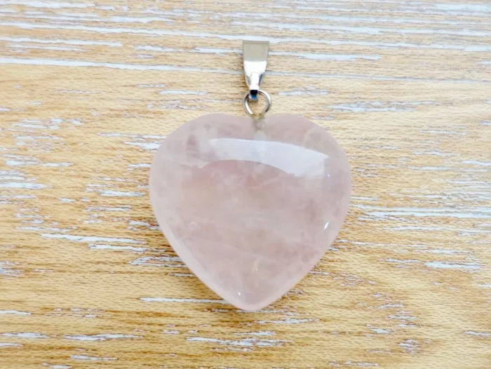 Magic Crystals Necklaces Rose Quartz Stone Pendant Necklace