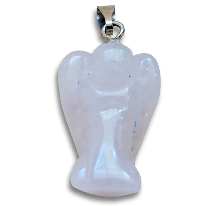 Magic Crystals Necklaces Rose Quartz Stone Pendant Necklace