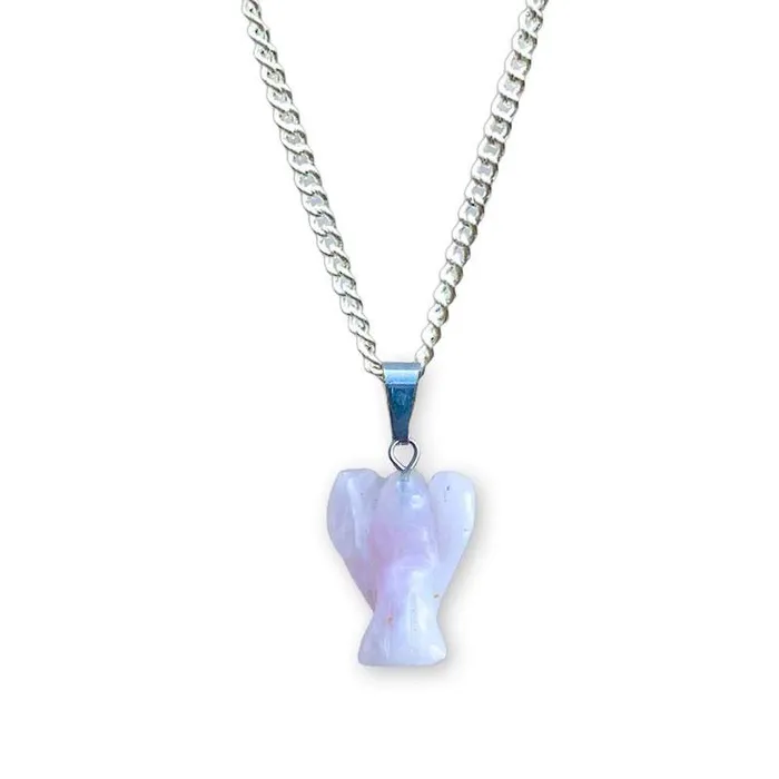 Magic Crystals Necklaces Rose Quartz Stone Pendant Necklace