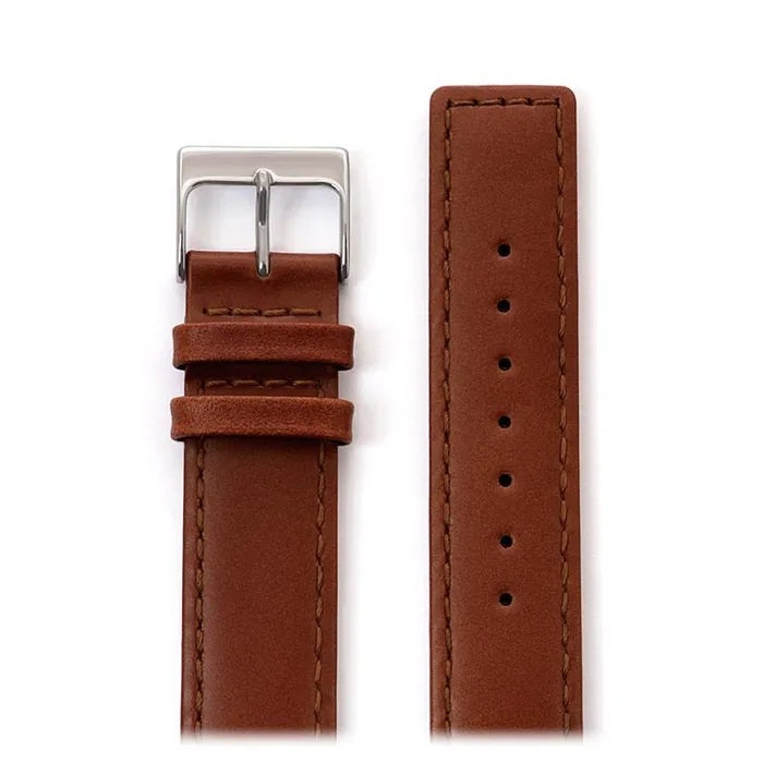 Mens Square Tip Padded Oiled Leather Band Speidel Rings