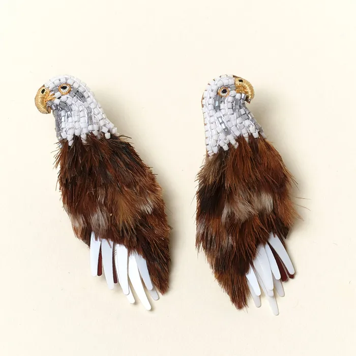 Mignonne Gavigan Earrings Bald Eagle Earrings Mignonne Gavigan Earrings Bald Eagle Earrings