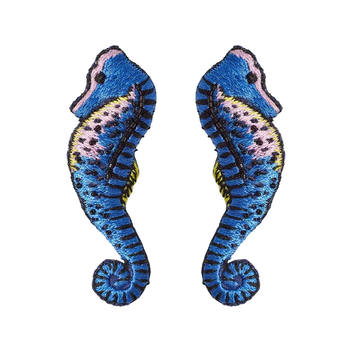Mignonne Gavigan Earrings Seahorse Earrings Blues Mignonne Gavigan Earrings Seahorse Earrings Blues
