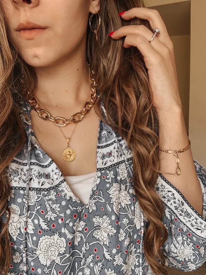 Miraculous Medal Link Bracelet TheLittleCatholic Bracelets