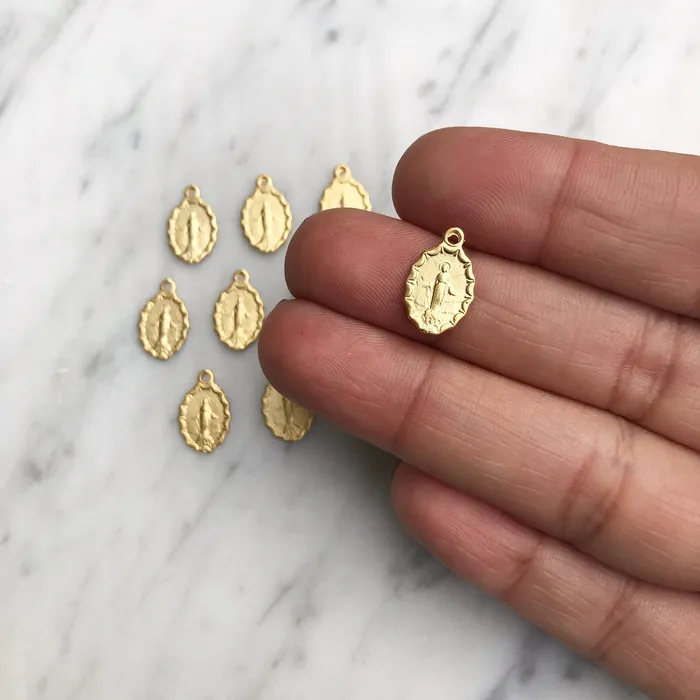 Miraculous Medal Necklace 7 TheLittleCatholic Necklaces