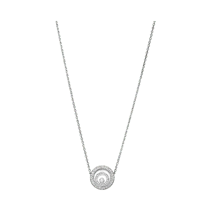 Necklaces Chopard Happy Spirit White Gold Diamond Necklace