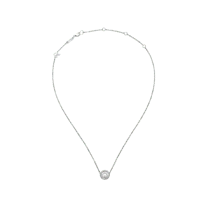 Necklaces Chopard Happy Spirit White Gold Diamond Necklace