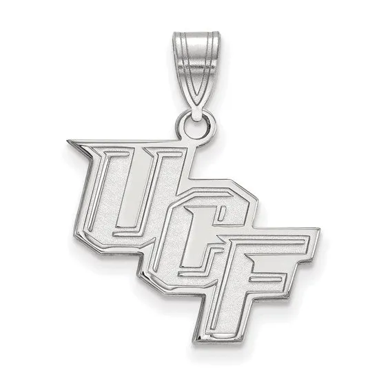Necklaces International Diamond Center Copy of Sterling Silver Rhodiumplated LogoArt University of Central Florida UCF Small Pendant Necklaces International Diamond Center Copy of Sterling Silver Rhodiumplated LogoArt University of Central Florida UCF Small Pendant