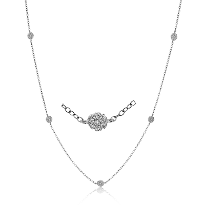 Necklaces International Diamond Center Simon G ch119 Harmonie Necklace in 18k Gold with Diamonds Necklaces International Diamond Center Simon G ch119 Harmonie Necklace in 18k Gold with Diamonds