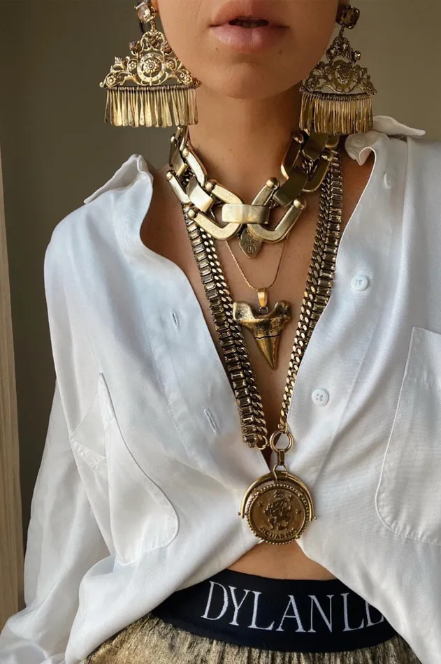 Necklaces SS19 Gilded Holden Necklace Necklaces SS19 Gilded Holden Necklace