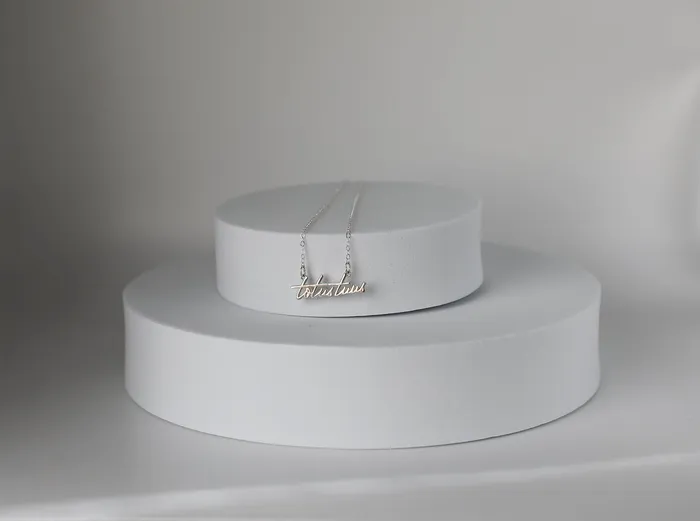 Necklaces TheLittleCatholic Totus Tuus Necklace in 925 Sterling Silver