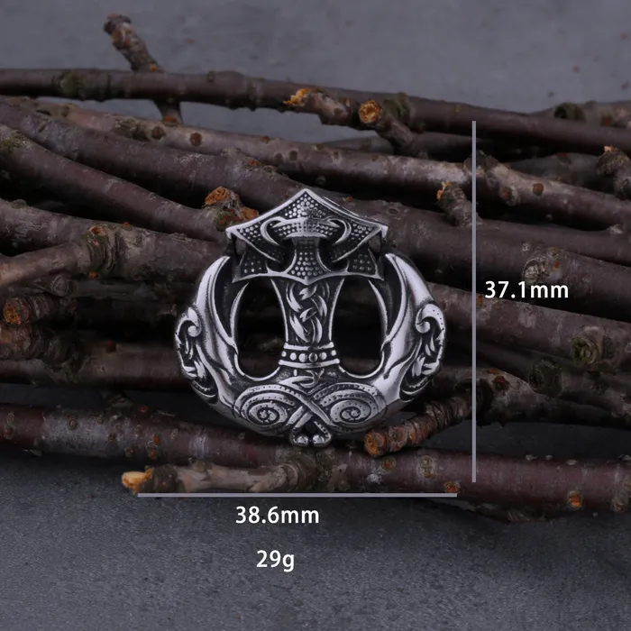 Necklaces Valhalla Vikings Thors Hammer Necklace Nordic Anchor