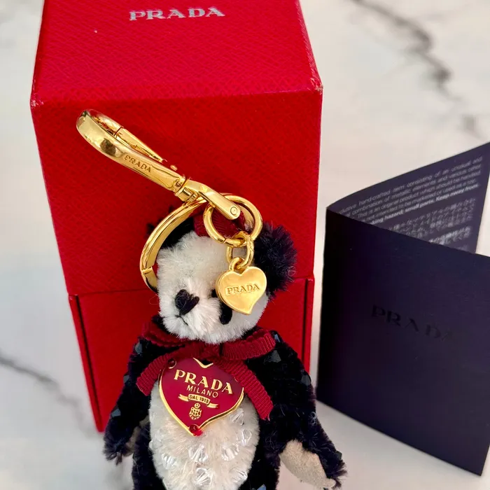 Prada Red Heart Necklace Reluxe Vintage Necklaces