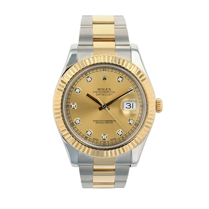 PreStyled Sets Shop IDC estore Rolex 116333 Datejust II Rolesor Oystersteel 18K Yellow Gold 41mm Preowned PreStyled Sets Shop IDC estore Rolex 116333 Datejust II Rolesor Oystersteel 18K Yellow Gold 41mm Preowned