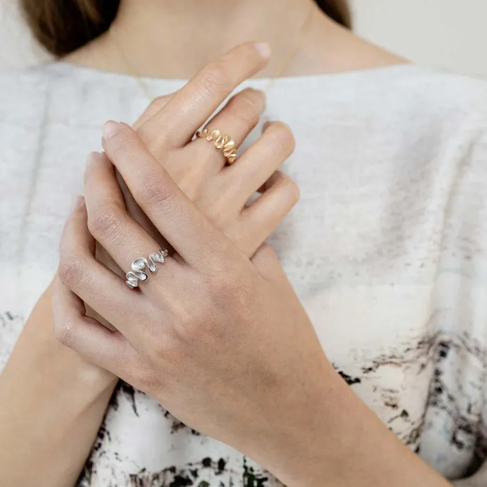 Rings Dione Diamond ring Design Anu Kaartinen