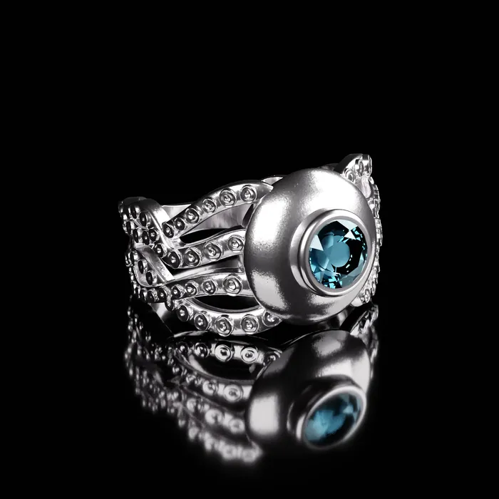 Rings Fashion Jewelry by Yordy Sunkissed Jellyfish Ring