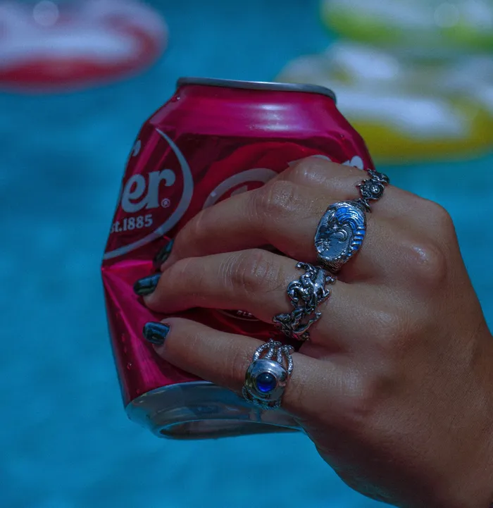 Rings Fashion Jewelry by Yordy Sunkissed Jellyfish Ring