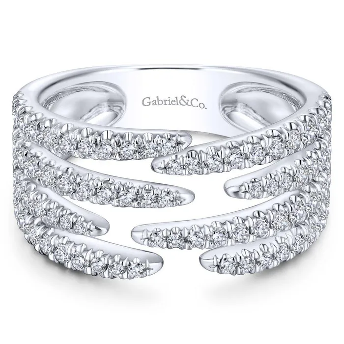 Rings Gabriel Co Kaslique White Gold Jewelry Ring 085 CTW International Diamond Center Rings Gabriel Co Kaslique White Gold Jewelry Ring 085 CTW International Diamond Center