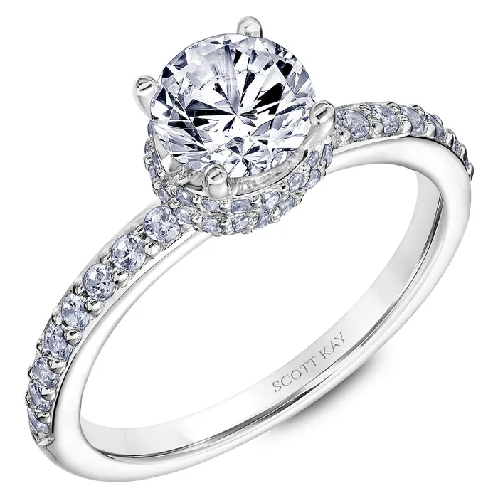 Rings International Diamond Center Scott Kay Embrace Engagement Ring 045 CTW Rings International Diamond Center Scott Kay Embrace Engagement Ring 045 CTW