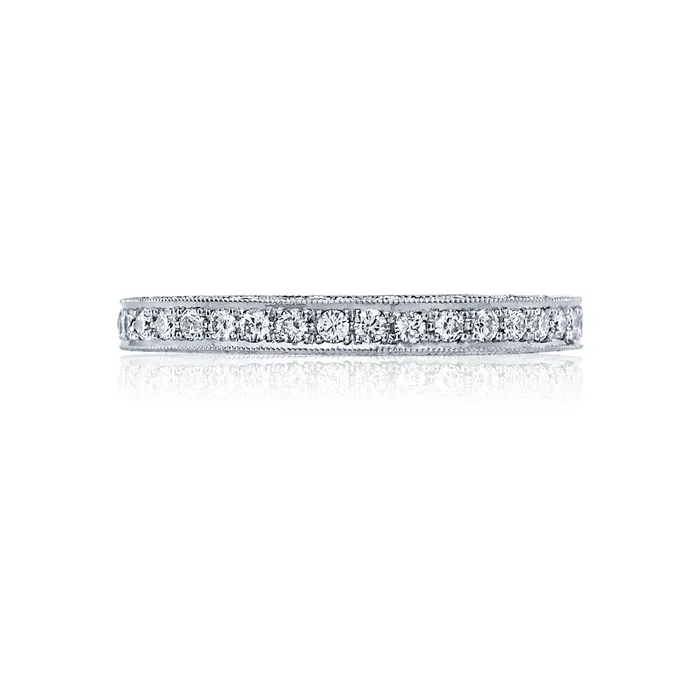 Rings International Diamond Center Tacori Blooming Beauties 18k White Gold Diamond Wedding Band 068 CTW Rings International Diamond Center Tacori Blooming Beauties 18k White Gold Diamond Wedding Band 068 CTW