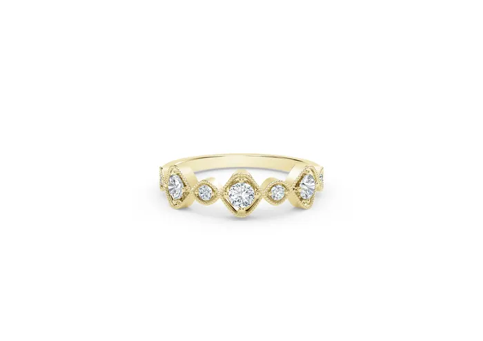 Rings International Diamond Center The Forevermark Tribute Collection Vintage Stackable Ring Rings International Diamond Center The Forevermark Tribute Collection Vintage Stackable Ring