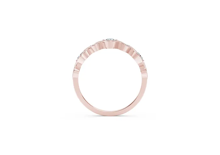 Rings International Diamond Center The Forevermark Tribute Collection Vintage Stackable Ring Rings International Diamond Center The Forevermark Tribute Collection Vintage Stackable Ring