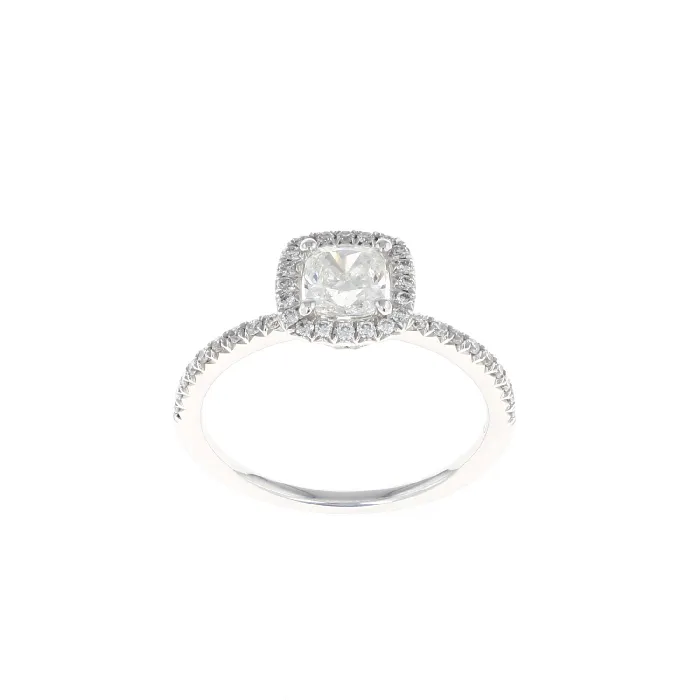 Rings Shop IDC estore Cushion Halo Complete Engagement Ring 106CTW