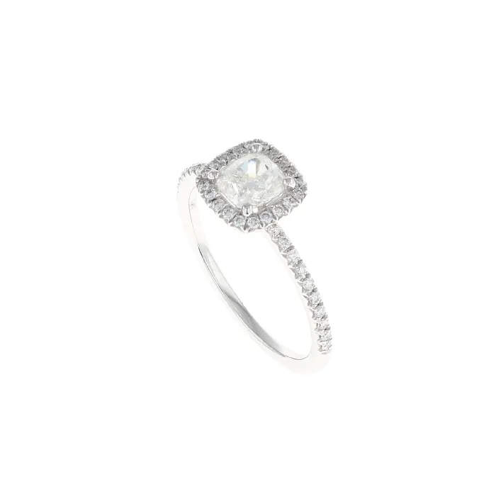 Rings Shop IDC estore Cushion Halo Complete Engagement Ring 106CTW
