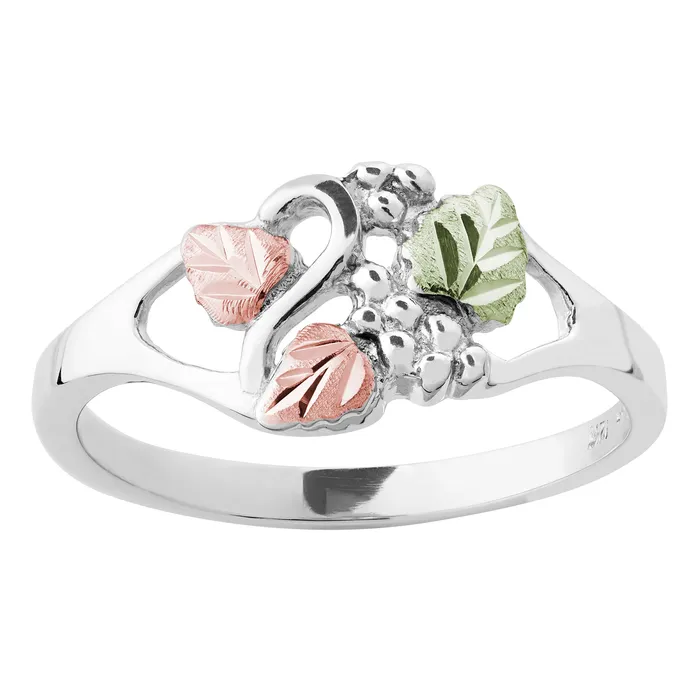 Rings TR Jewelry Concepts Landstroms Black Hills Gold Sterling Silver Grape Vine Ring Rings TR Jewelry Concepts Landstroms Black Hills Gold Sterling Silver Grape Vine Ring