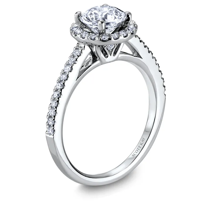 Scott Kay Luminaire Engagement Ring 022 CTW International Diamond Center Rings Scott Kay Luminaire Engagement Ring 022 CTW International Diamond Center Rings