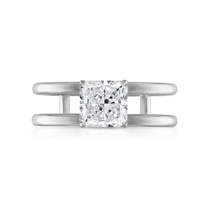 SG Bridal Earrings 302CT Radiant Cut Choose Your Setting