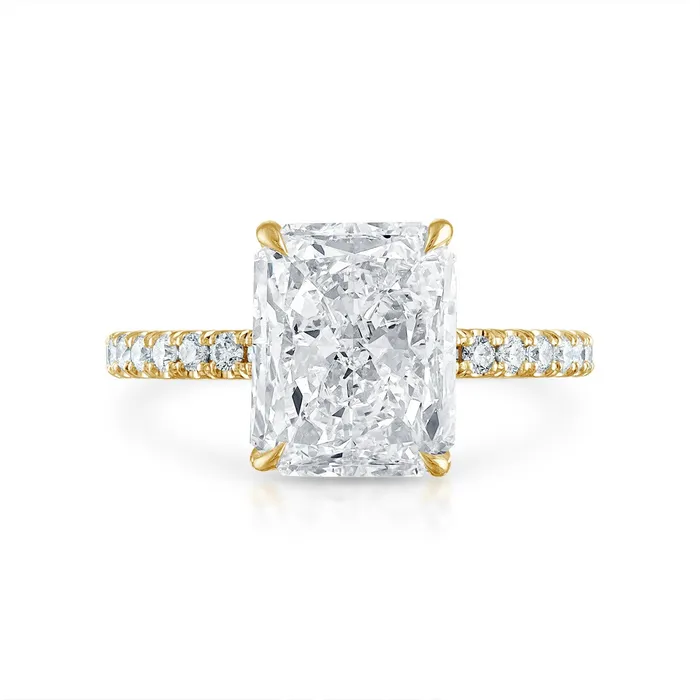 SG Bridal Earrings 302CT Radiant Cut Choose Your Setting