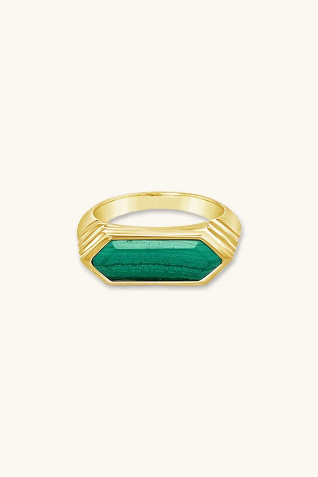 Sierra Winter Jewelry Rings Tucson Ring Malachite