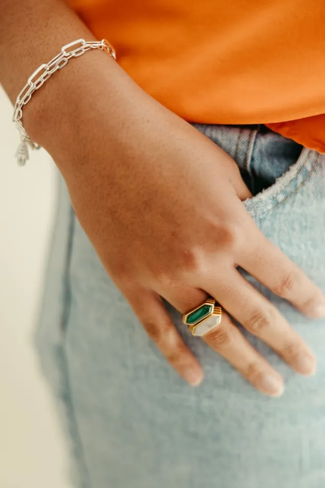 Sierra Winter Jewelry Rings Tucson Ring Malachite