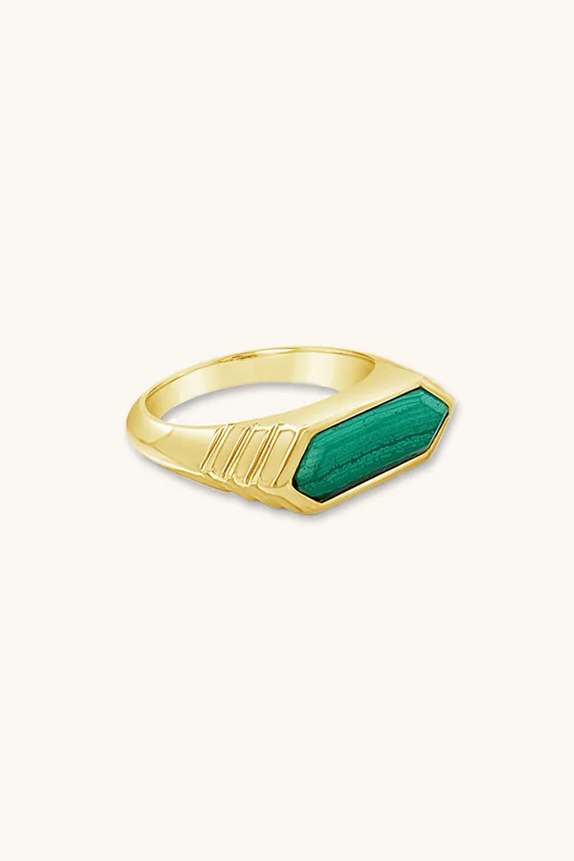 Sierra Winter Jewelry Rings Tucson Ring Malachite