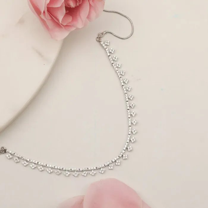 SILVER Necklaces Angelic CZ Silver Necklace