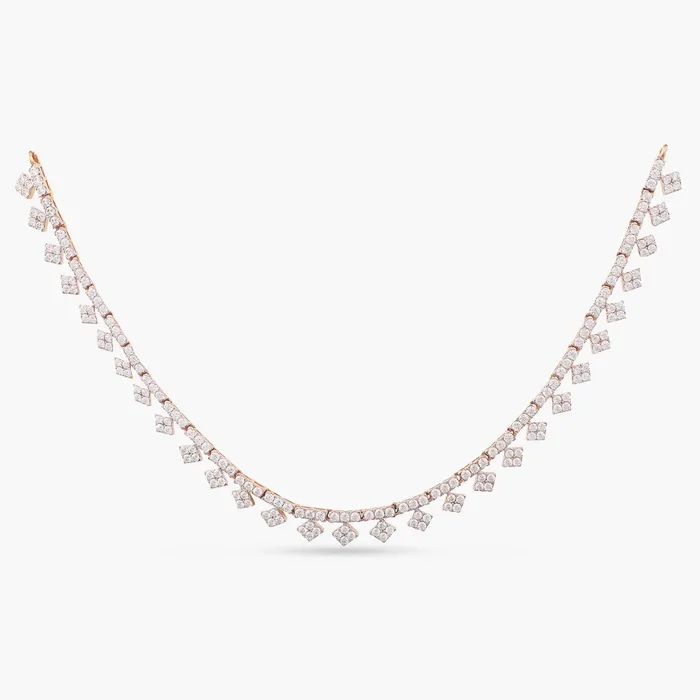 SILVER Necklaces Angelic CZ Silver Necklace