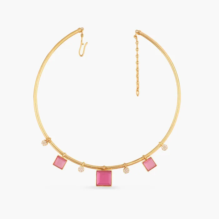 SILVER Necklaces By Your Side CZ Cuff Silver Necklace