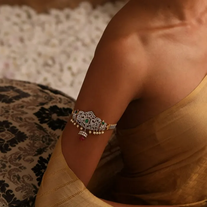 SILVER Rings Aara CZ Silver Armlets