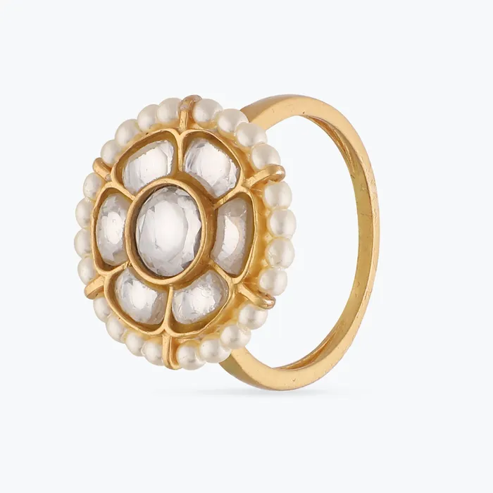 SILVER Rings Kvan Silver Gold Plated Silver Ring