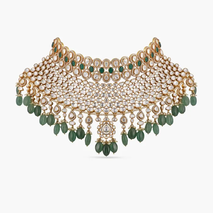 SILVER Rings Nivriti Moissanite Silver Choker