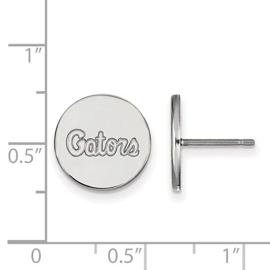 Sterling Silver Rhodiumplated LogoArt University of Florida Gators Script Small Disc Post Earrings Shop IDC estore Earrings Sterling Silver Rhodiumplated LogoArt University of Florida Gators Script Small Disc Post Earrings Shop IDC estore Earrings