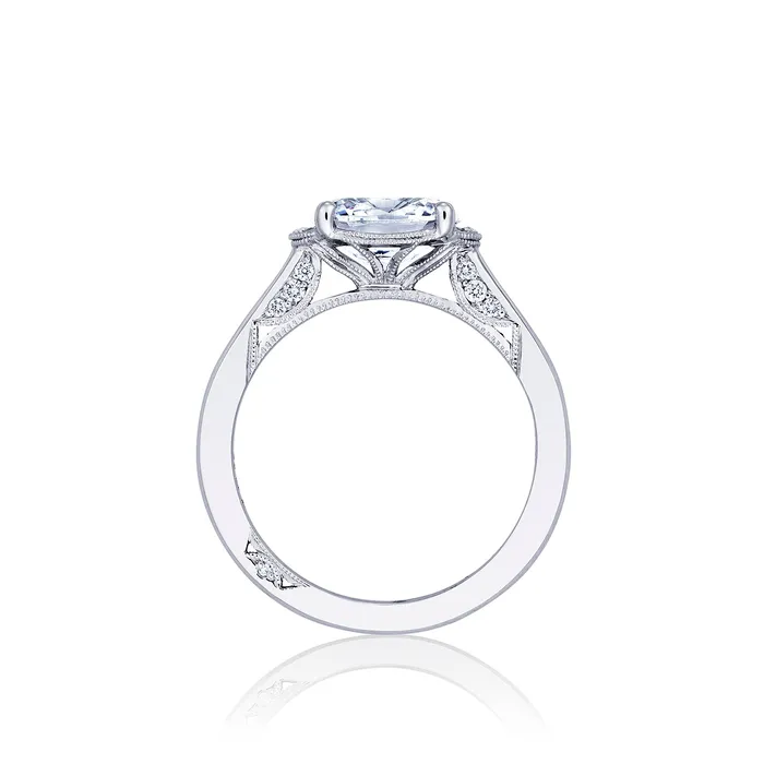 Tacori 18k White Gold Simply Tacori Oval Diamond Engagement Ring Setting 013 CTW International Diamond Center Rings Tacori 18k White Gold Simply Tacori Oval Diamond Engagement Ring Setting 013 CTW International Diamond Center Rings
