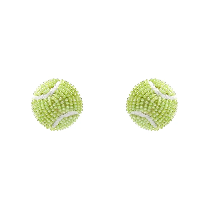 Tennis Ball Stud Earrings Mignonne Gavigan Earrings Tennis Ball Stud Earrings Mignonne Gavigan Earrings