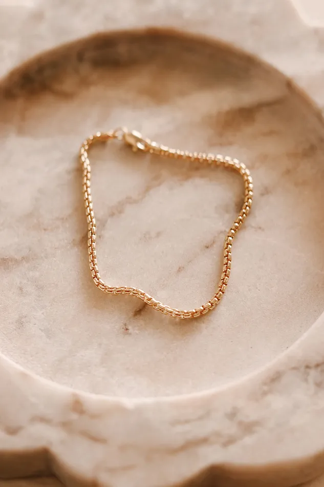 The Little Catholic 14k Gold Stella Bracelet Bracelets