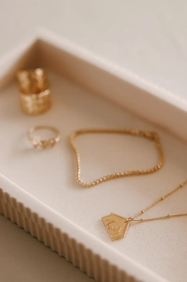 The Little Catholic 14k Gold Stella Bracelet Bracelets