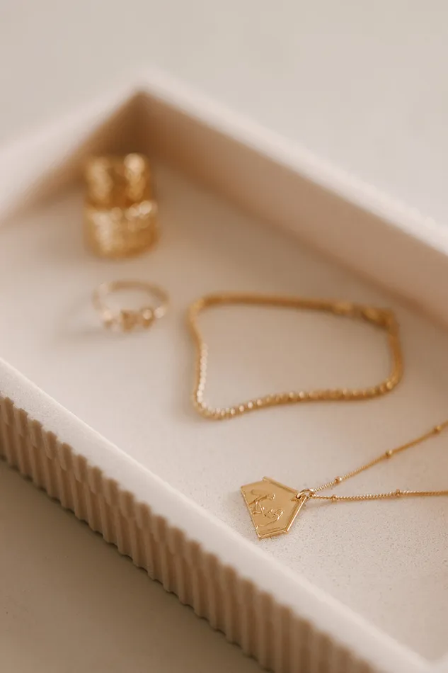 The Little Catholic 14k Gold Stella Bracelet Bracelets
