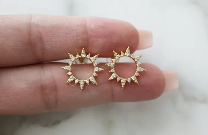 The Little Catholic Crown Earrings Earrings